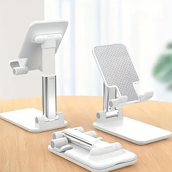 Universal Adjustable Phone Stand Ergonomic- Black or White - Picture 9 of 10